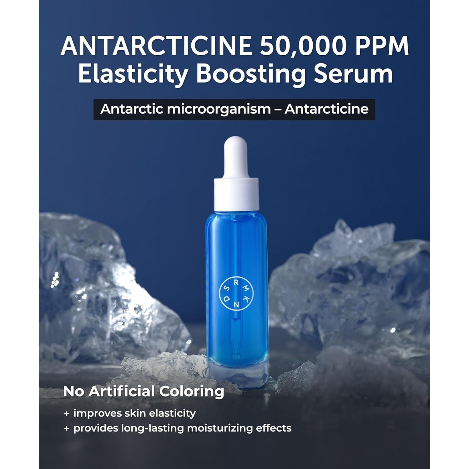 SERUMKIND Deep Antarctic Serum - Lifting, Plumping Korean Skincare – Antarcticine™ Marine Ingredient and Beta Glucan – Improves Elasticity and Firming - Vegan, Cruelty Free, Unscented – 1.01 Fl.Oz.