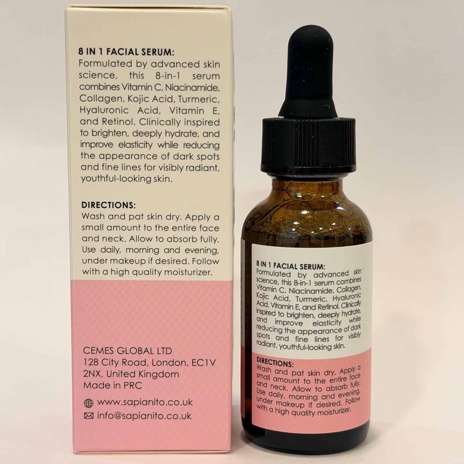 SA Sapi Anito 8In1 Facial Serum For Sensitive Skin - 30ml