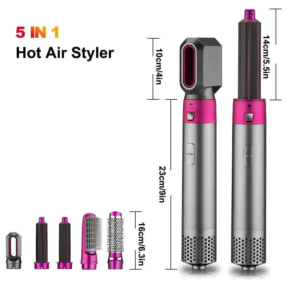 5 In 1 Hair Dryer Auto Curling Iron - Glam Global UKGlam Global UK