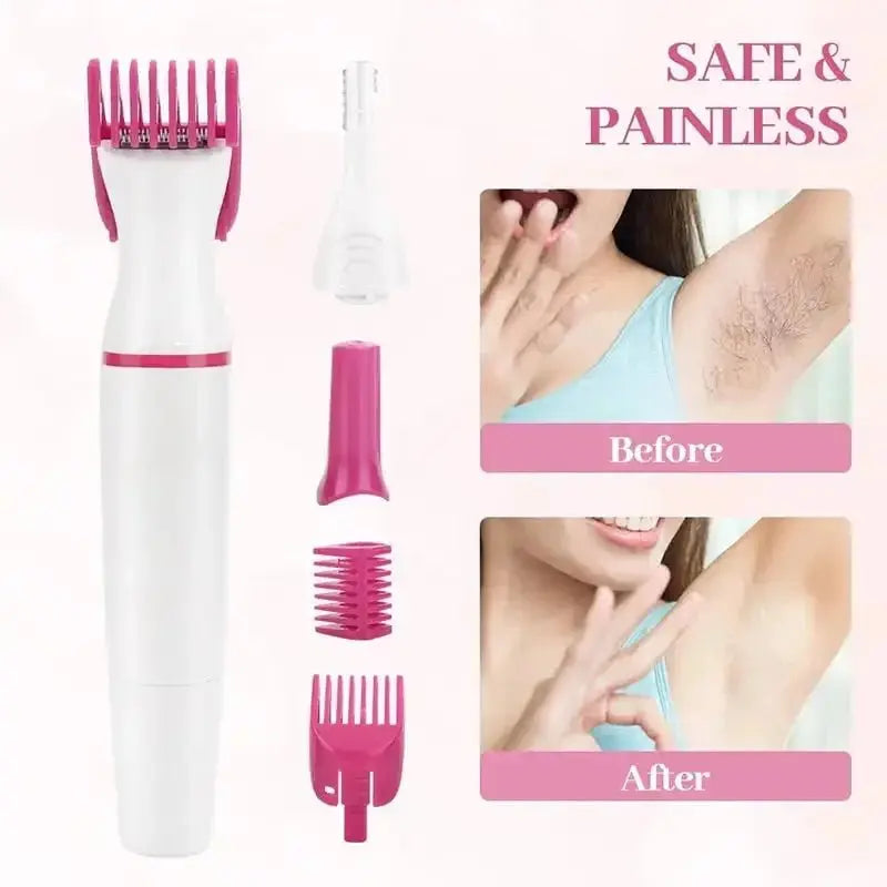 5 In 1 Multifunction Hair Removal Combo - Glam Global UK