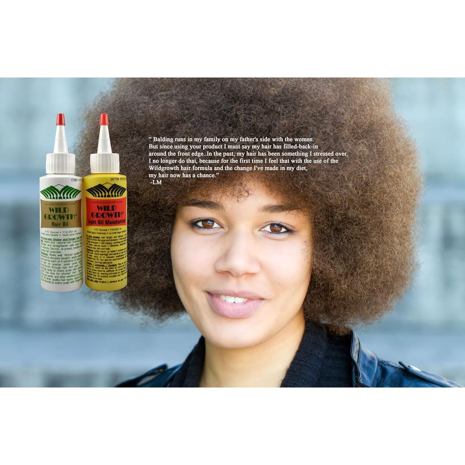 Wild Growth Hair Oil – 118ml | Thick, Long & Healthy Hair Growth