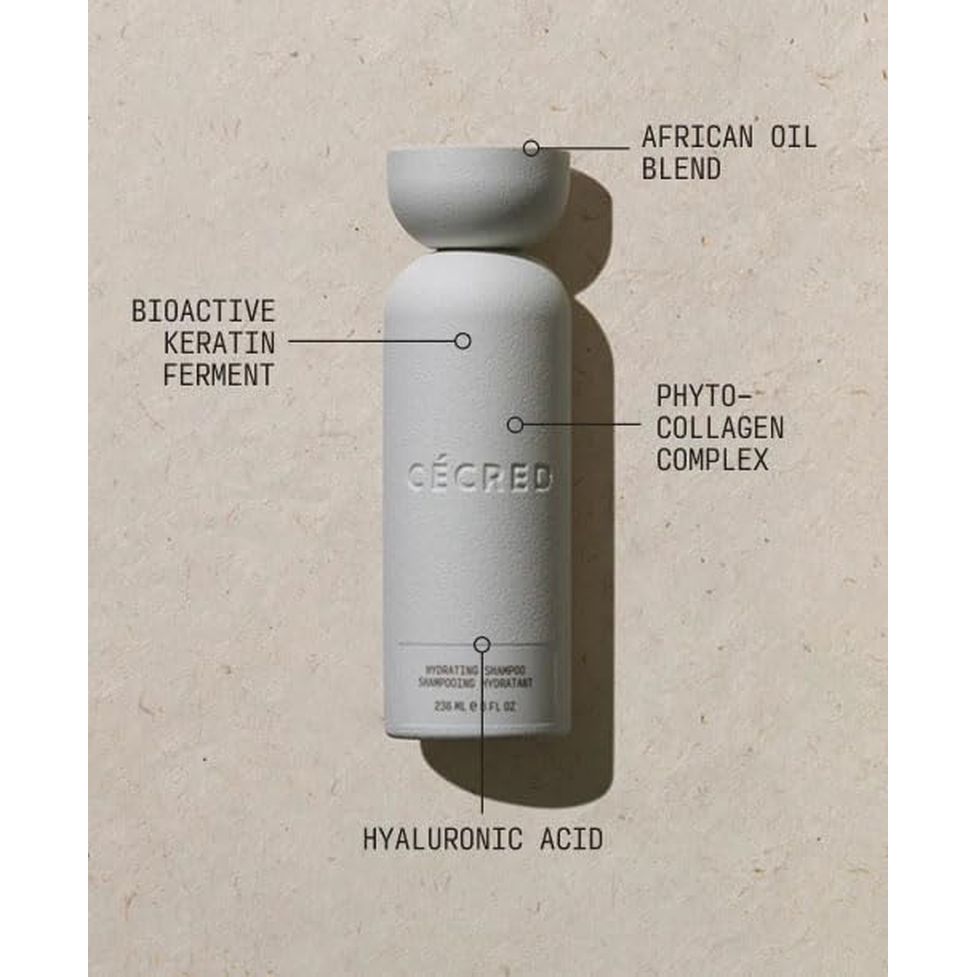 Cécred Hydrating Shampoo – 236ml | Luxurious Cleanse & Deep Nourishment