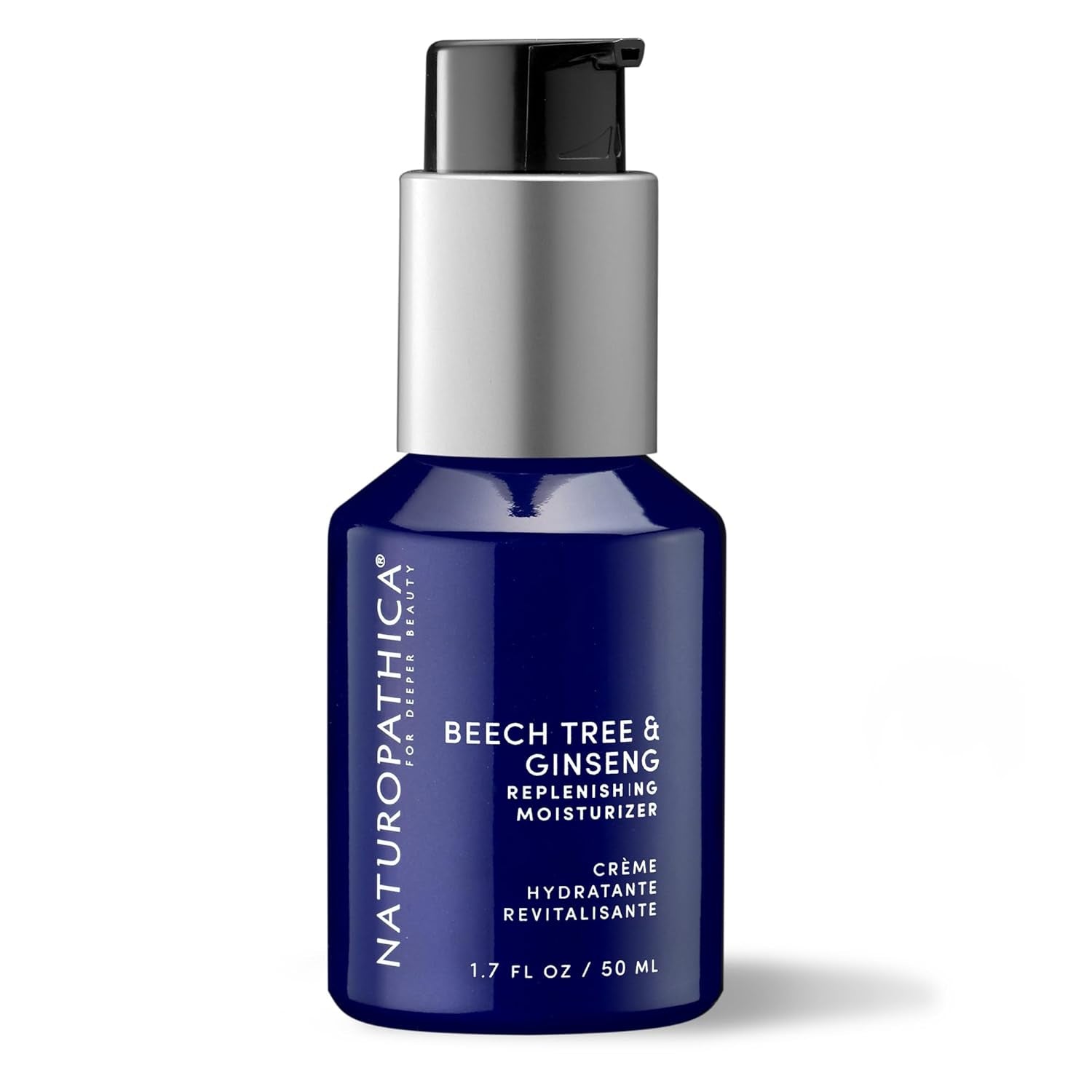 Naturopathica Beech Tree & Ginseng Replenishing Moisturizer – 50ml | Firming & Hydrating Face Cream