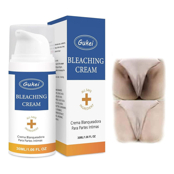 Gukei Bleaching Cream | Skin Lightening & Whitening Cream for Intimate Areas - 1.06 fl oz (30ml)