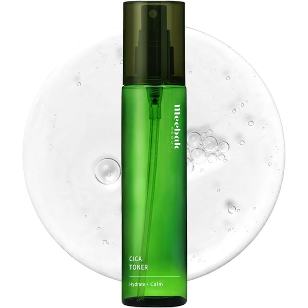 Meebak Cica Toner – 118ml | Soothing Hydration & Skin Barrier Strengthening Mist