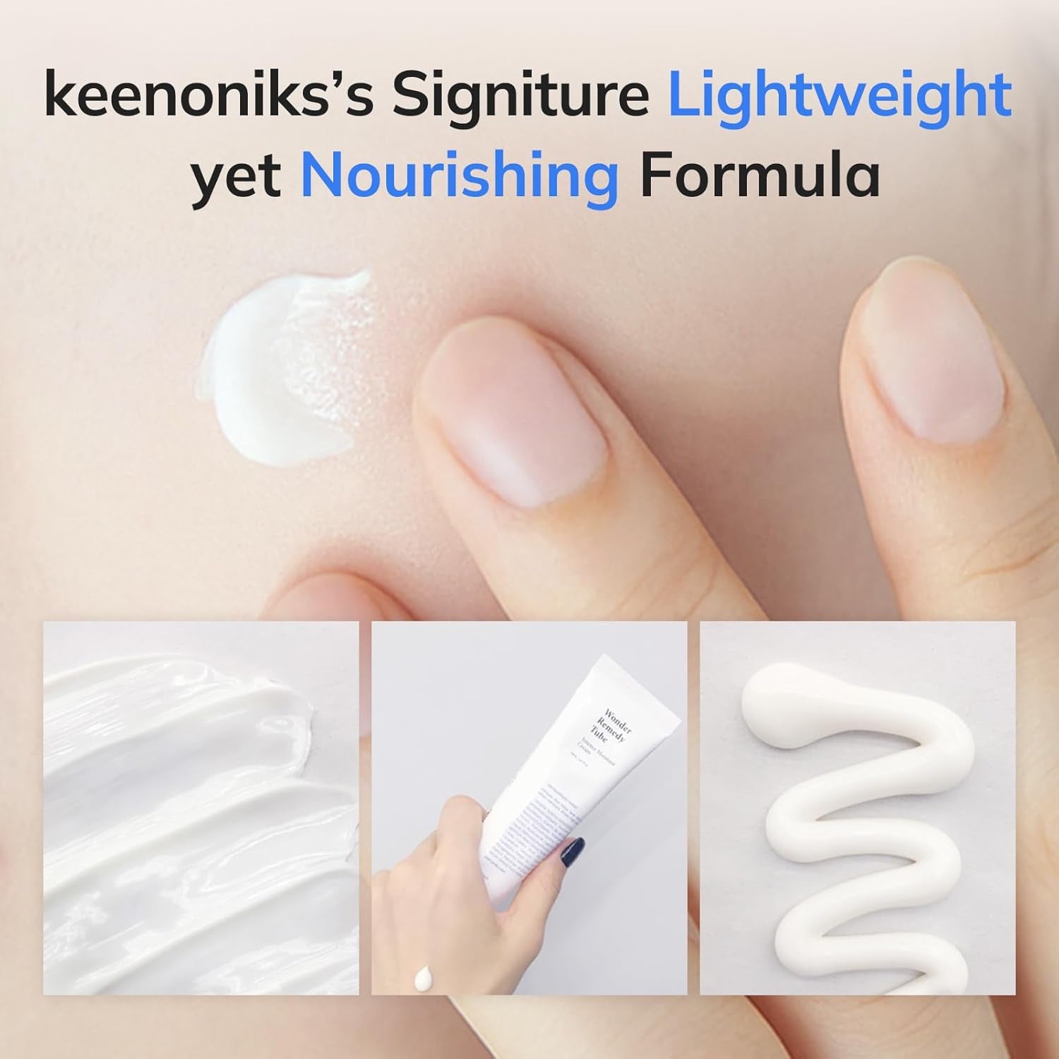 Hydrating & Barrier-Repair Cream for Dry & Sensitive Skin – Korean Moisturizer with CICA & Ceramide – 50Ml (1.69 Fl Oz)