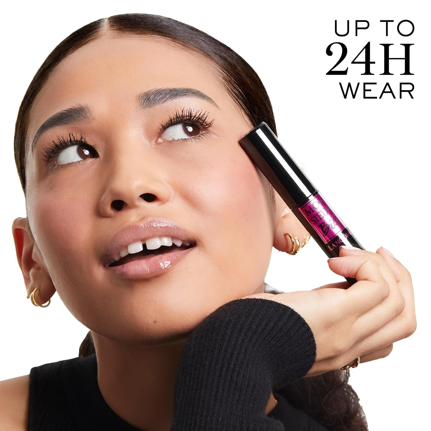 Monsieur Big Volumizing Mascara for up to 12X More Volume & 24H Wear - False Lash Effect - Black
