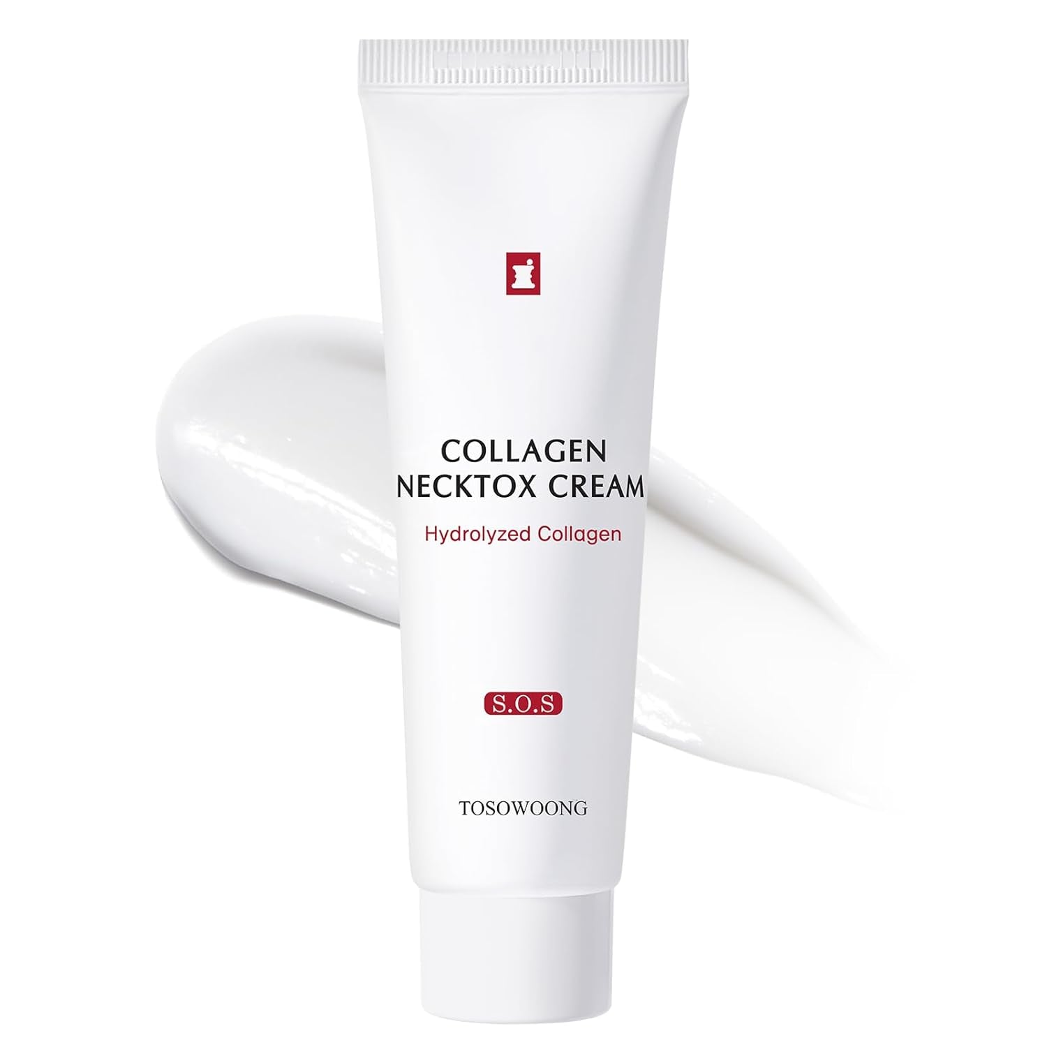 Collagen Necktox Cream with Collagen and Hyaluronic Acid for Neck Firming, Anti-Aging, Wrinkles and Tightening, Korean Skin Care, 50Ml, 1.69 Fl. Oz.