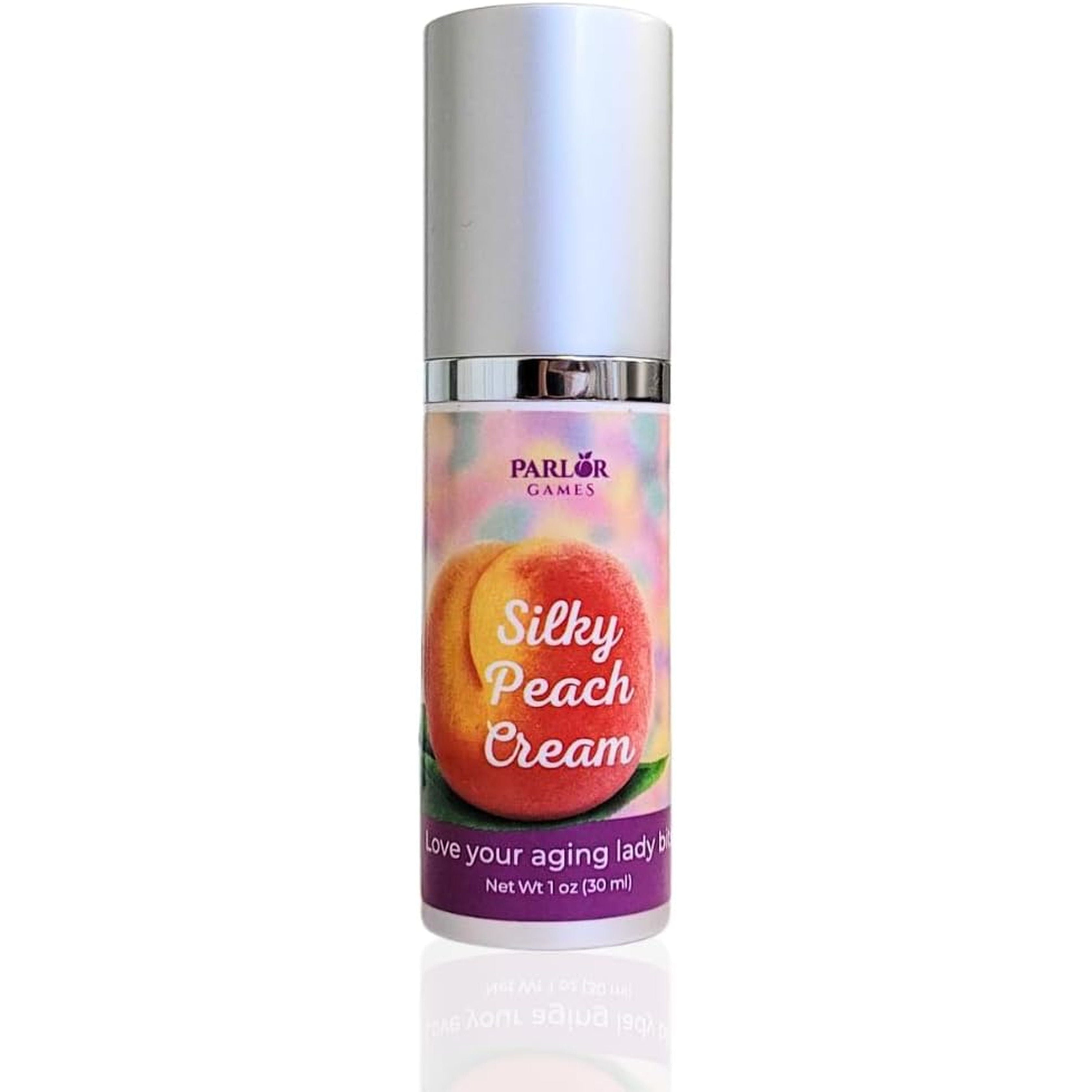 Parlor Games Silky Peach Cream – 30ml | Vaginal Dryness & Menopause Relief with Bioidentical Estriol