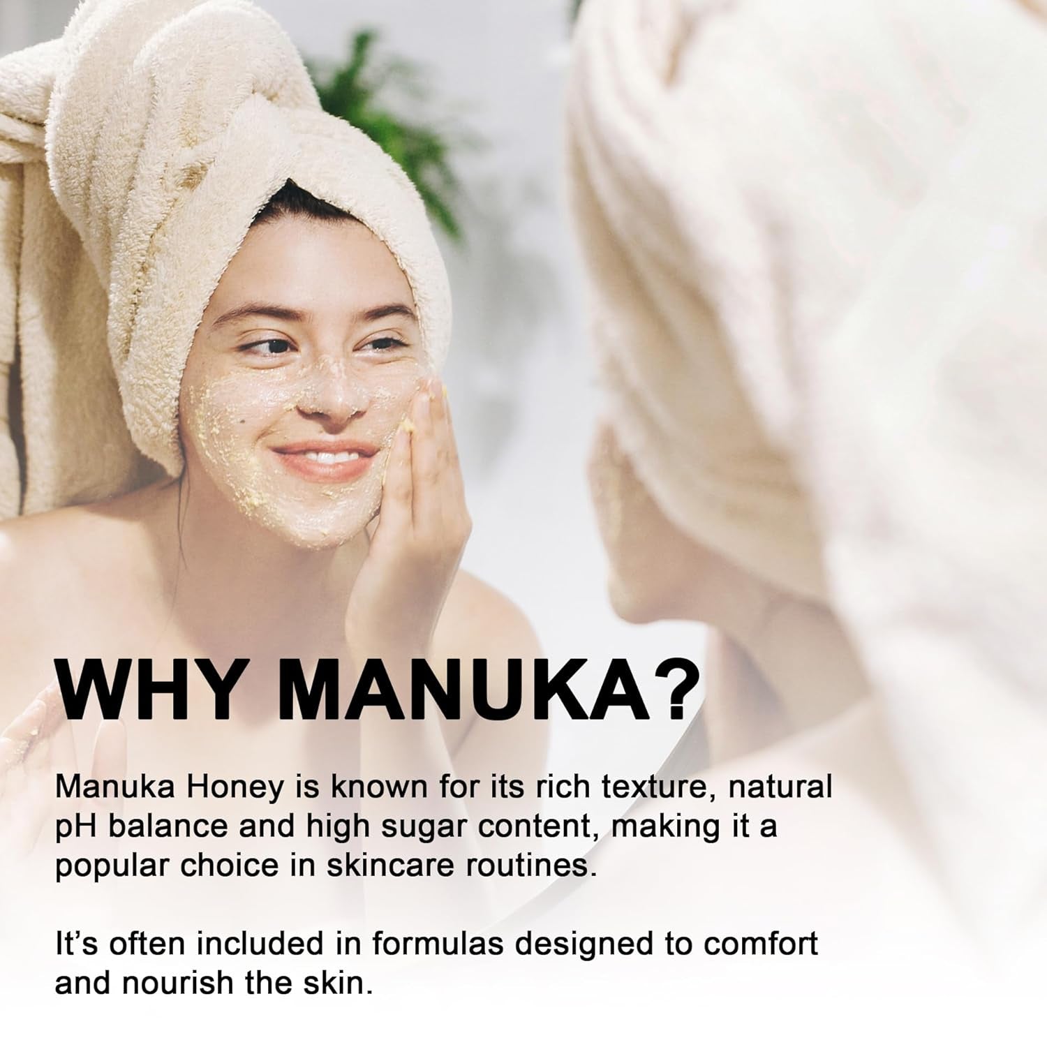 Super Natural Goods Manuka Honey Relief Ultra 10X Soothing Cream – 113g | Deep Hydration for Sensitive, Dry & Irritated Skin