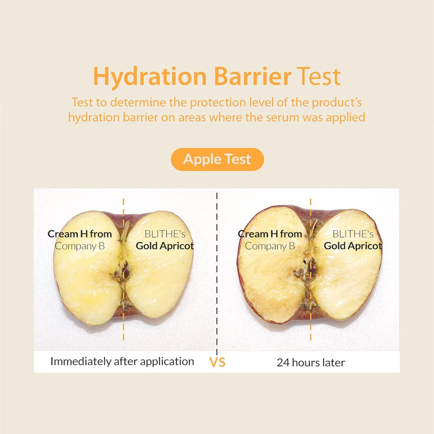 BLITHE Pressed Serum Gold Apricot – 50ml | Radiance & Brightening Korean Face Moisturizer