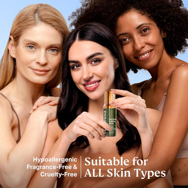 HYDRONOVA Total Rewind Sculpting Serum – 30ml | Brightening, Firming & Anti-Ageing Vitamin C Serum