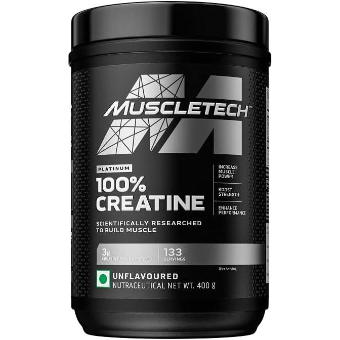 MuscleTech Platinum 100% Creatine Powder - 400 g