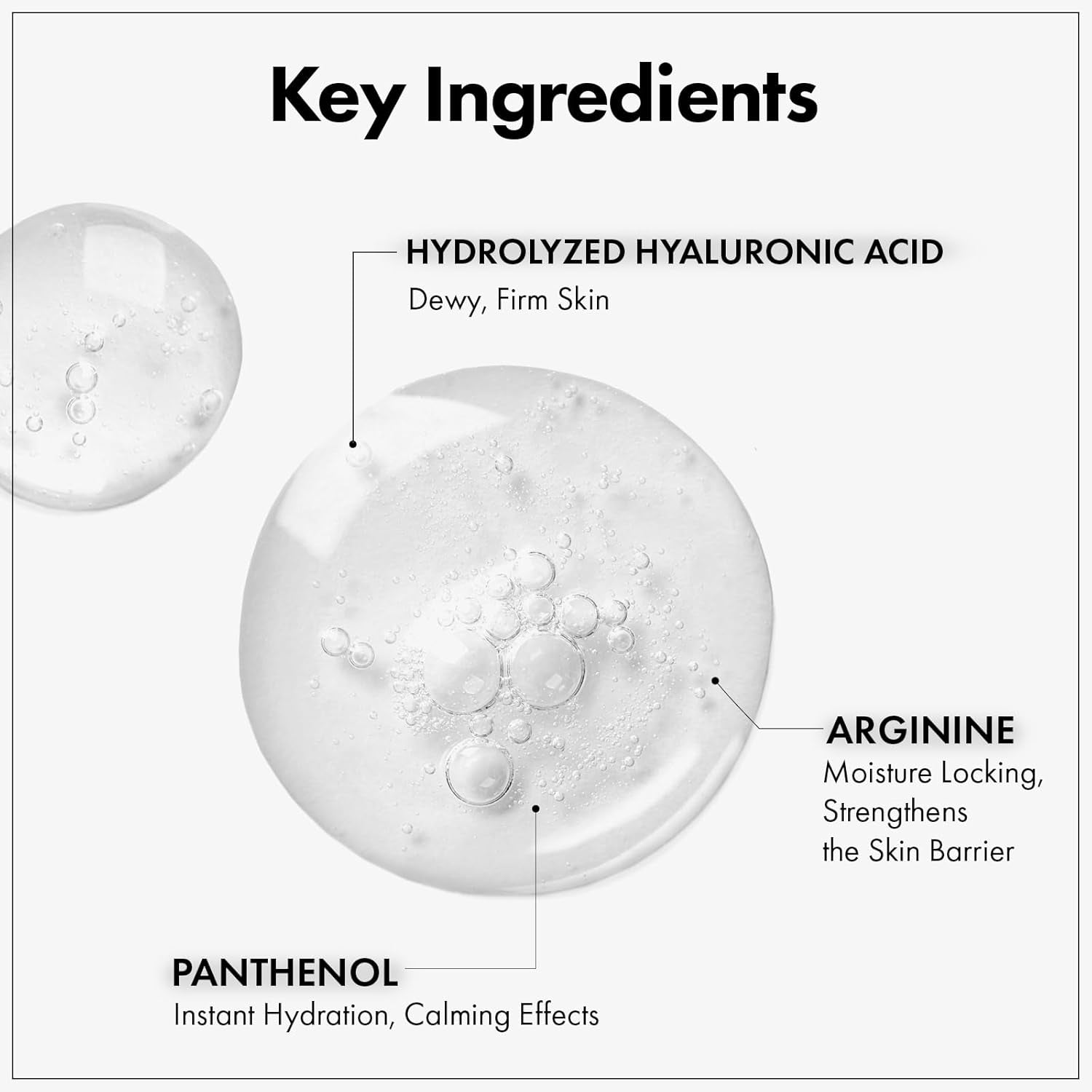 Hyaluronic Acid Ampoule, Hydrating Glow and Skin Barrier Protection, Anti-Aging Face Serum for Dry Skin, Korean Skincare Beauty Products, 100Ml, 3.38 Fl. Oz.
