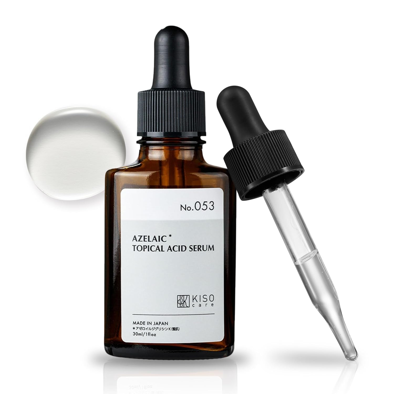 KisoCare No.053 Azelaic Topical Acid Serum – 30ml | Calming, Brightening & Oil-Balancing Serum