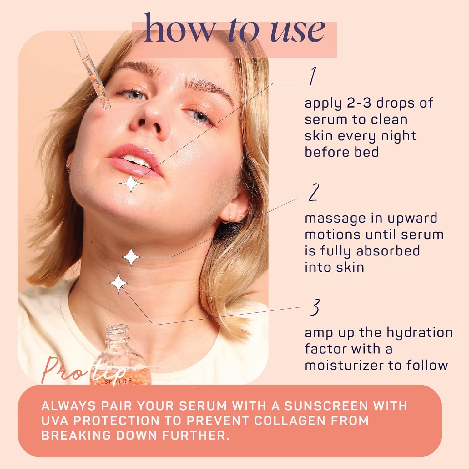 SpaLife FIRM Collagen Serum – 100ml | Firming, Hydrating & Radiance-Boosting Anti-Aging Care