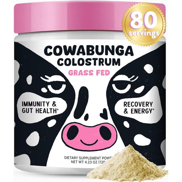 SonoHealth Cowabunga Colostrum – 120g | True 6-Hour First-Milking Colostrum for Immunity, Gut Health & Vitality