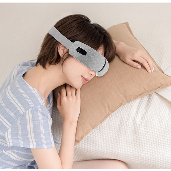 Smart Eye Massager – 3-Layer Airbag with Vibration & Heating Therapy Mask
