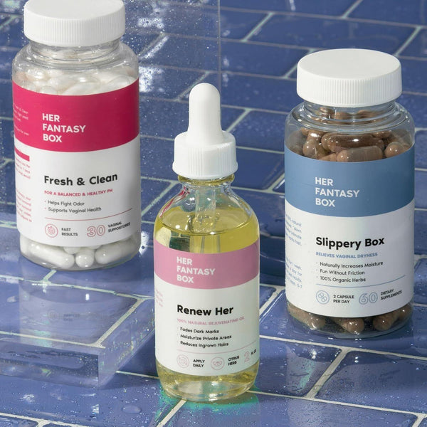 Her Fantasy Box Renew Her 100% Natural Rejuvenating Oil – 59ml | Soothing & pH-Balancing Intimate Care