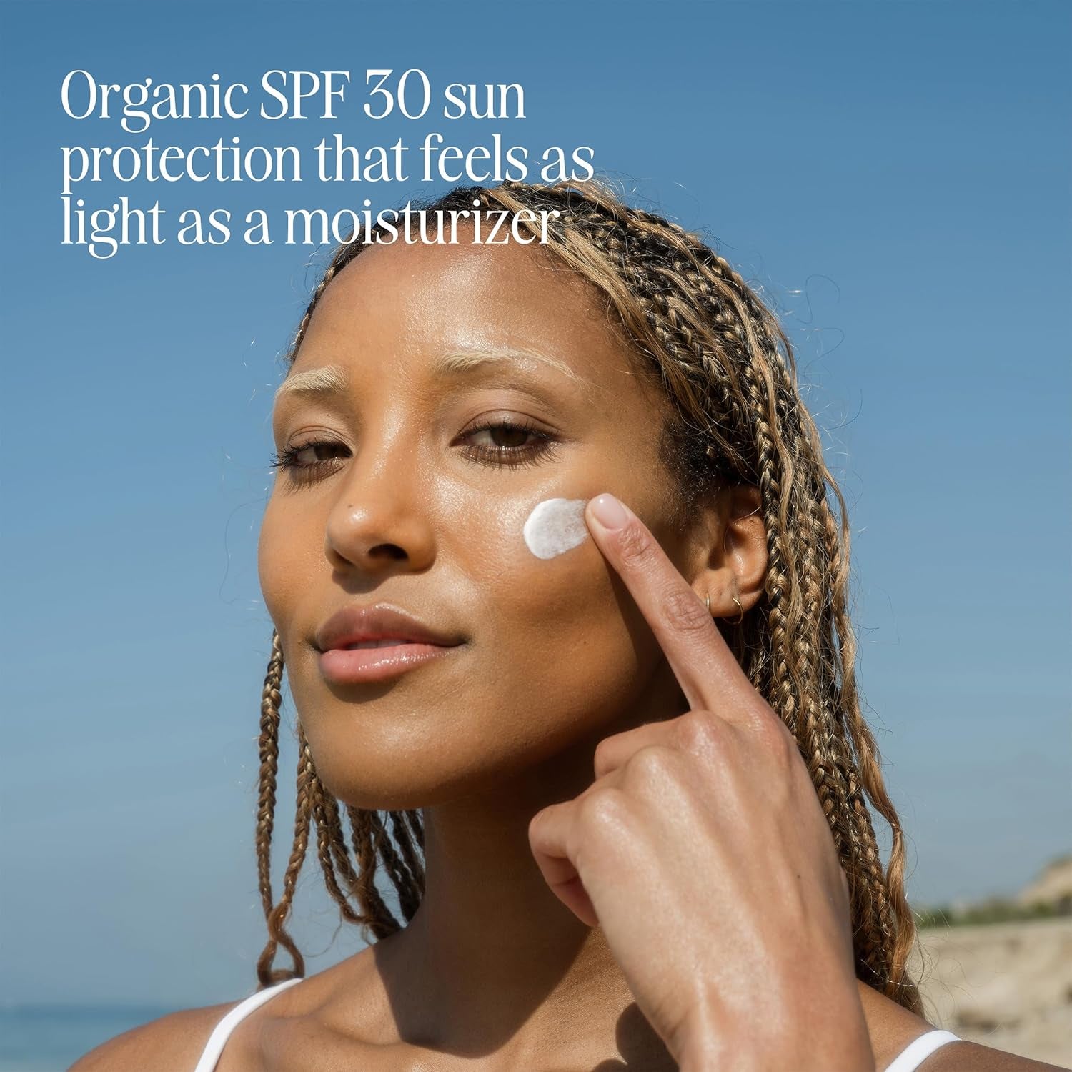 COOLA Classic Face Sunscreen SPF 30 Cucumber – 50ml | Sheer Daily Moisturiser with Organic Antioxidants & Broad Spectrum Protection