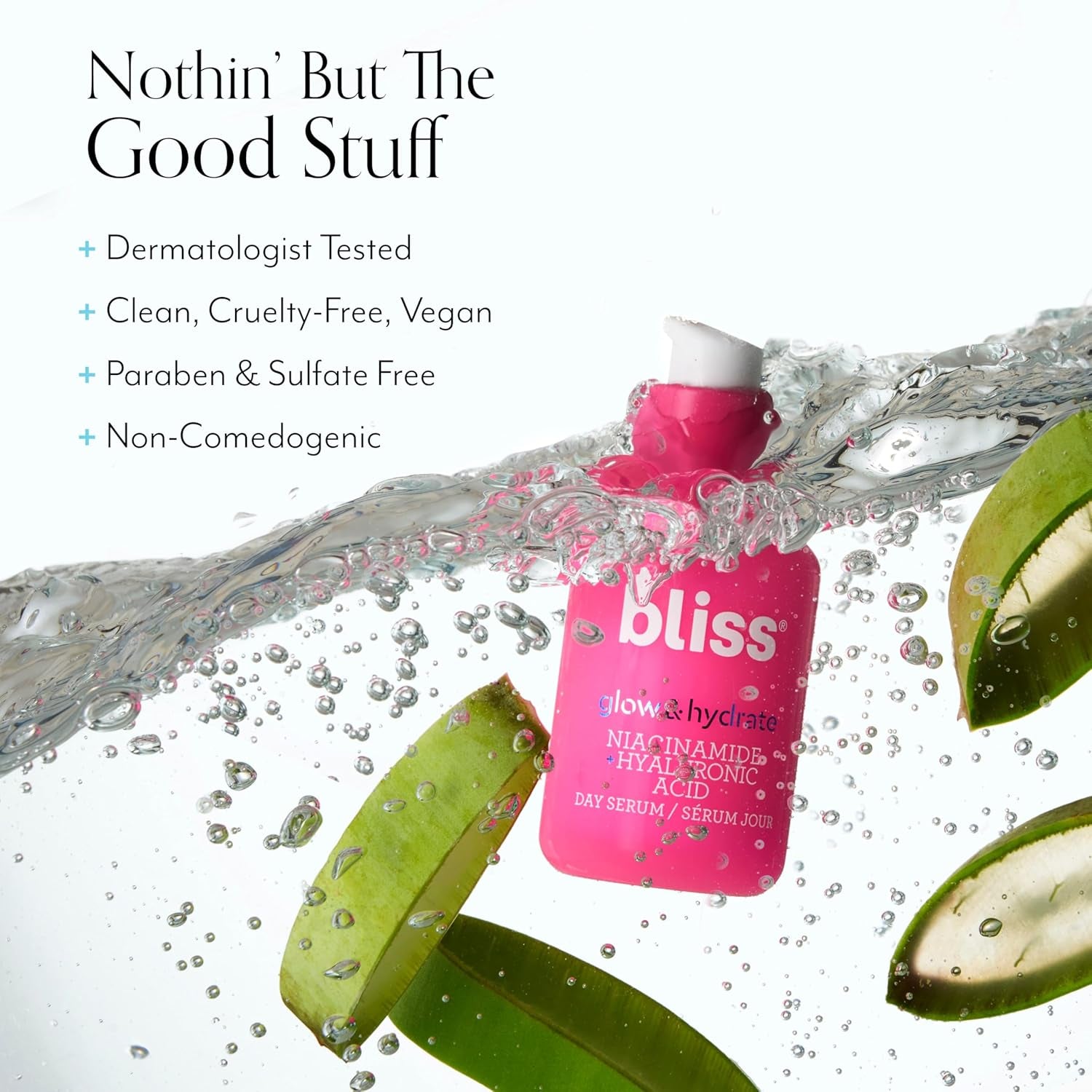 Bliss Glow & Hydrate Day Serum – 30ml | Brightening Niacinamide & Hyaluronic Acid Moisture Boost