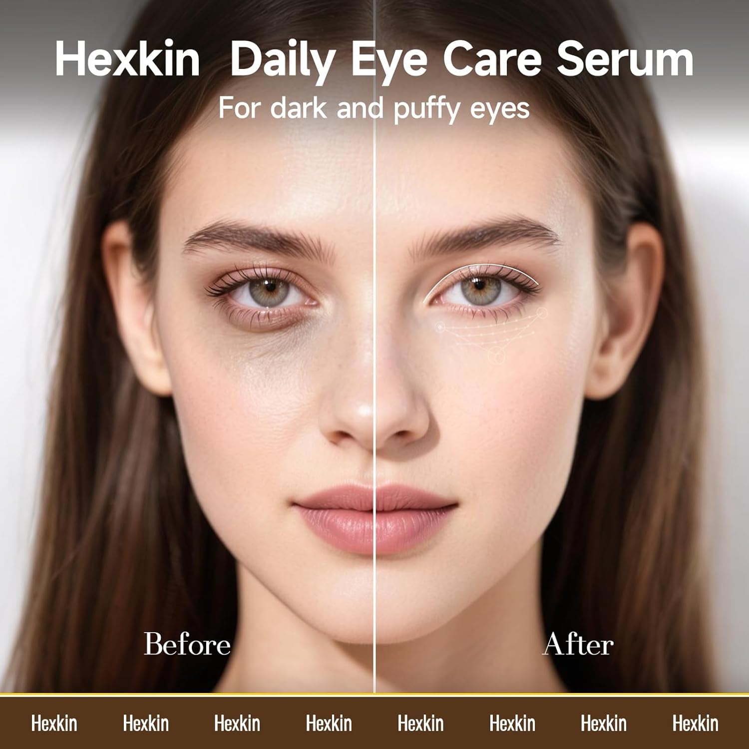 Hexkin Camellia Concentrate Eye Oil – 15ml | Lightweight Hydration & Brightening