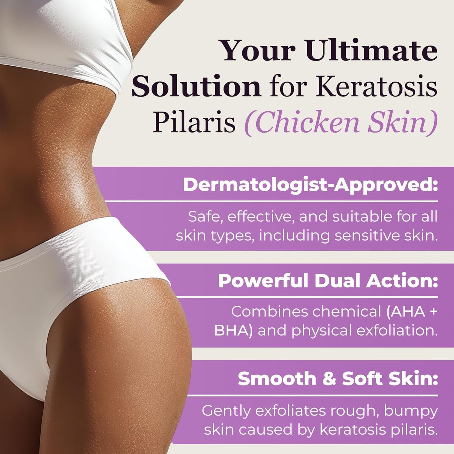 DERMAdoctor KP Duty Body Scrub 10% AHAs + PHAs - 237ml