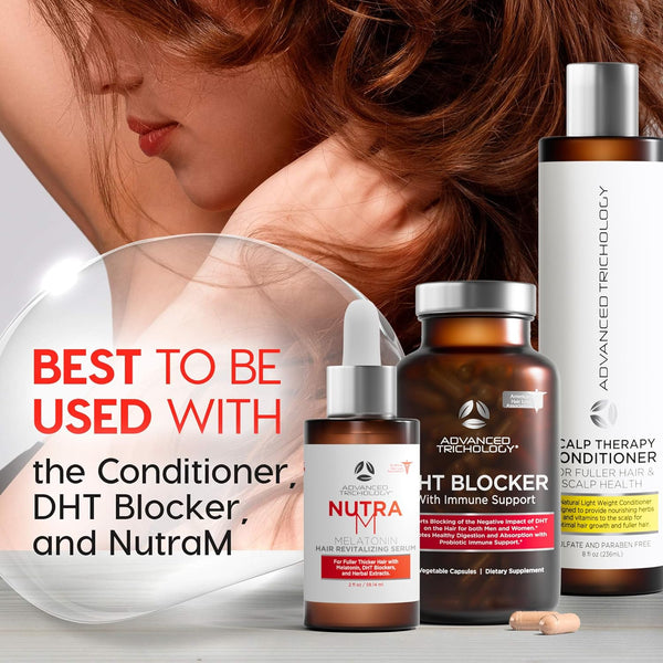 Advanced Trichology HairStem DHT Blocker Shampoo – 10oz | Clinically Developed for Hair Thinning & Scalp Health