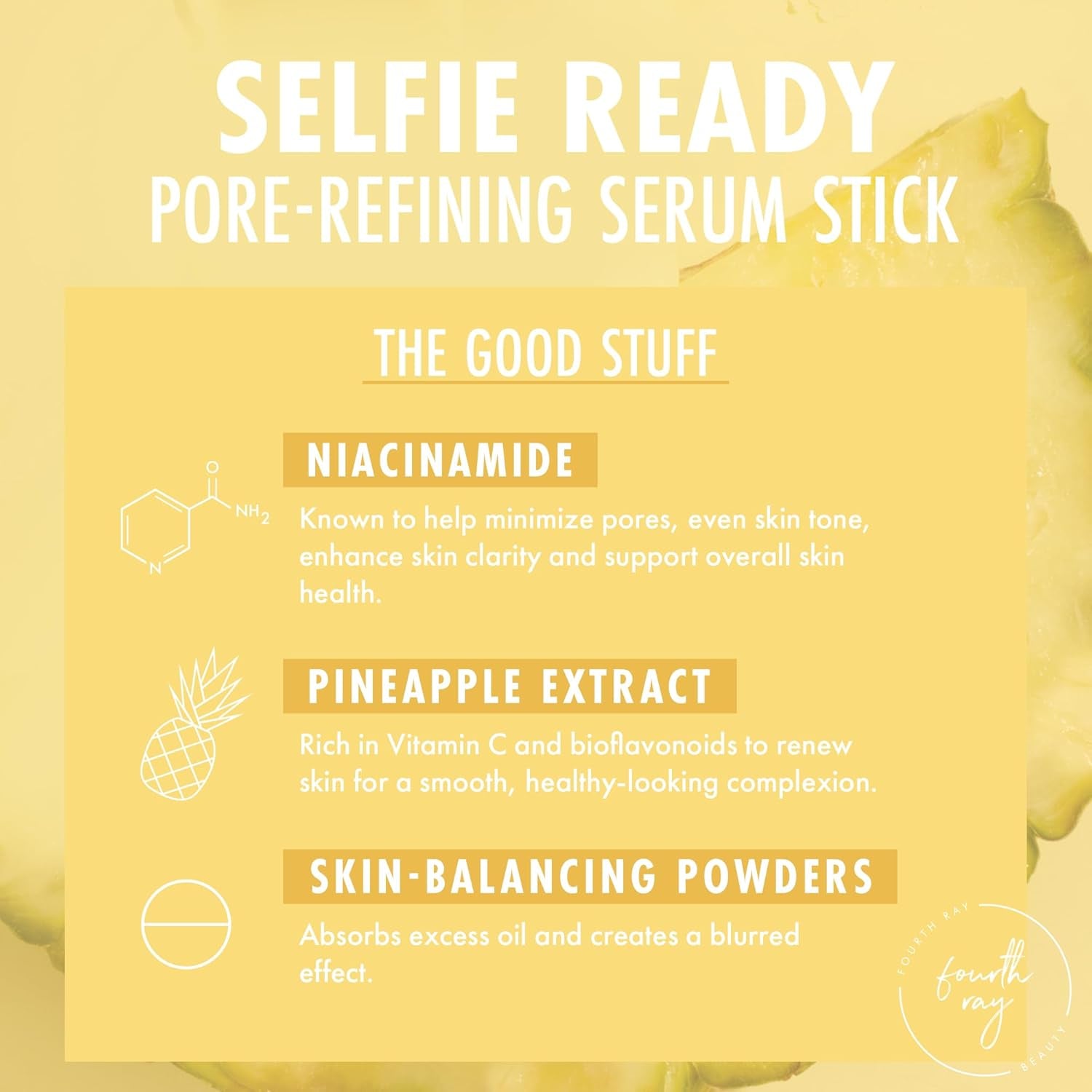 ColourPop Selfie Ready Pore-Refining Serum Stick – 8g | Travel-Friendly, Pore-Minimizing Skincare