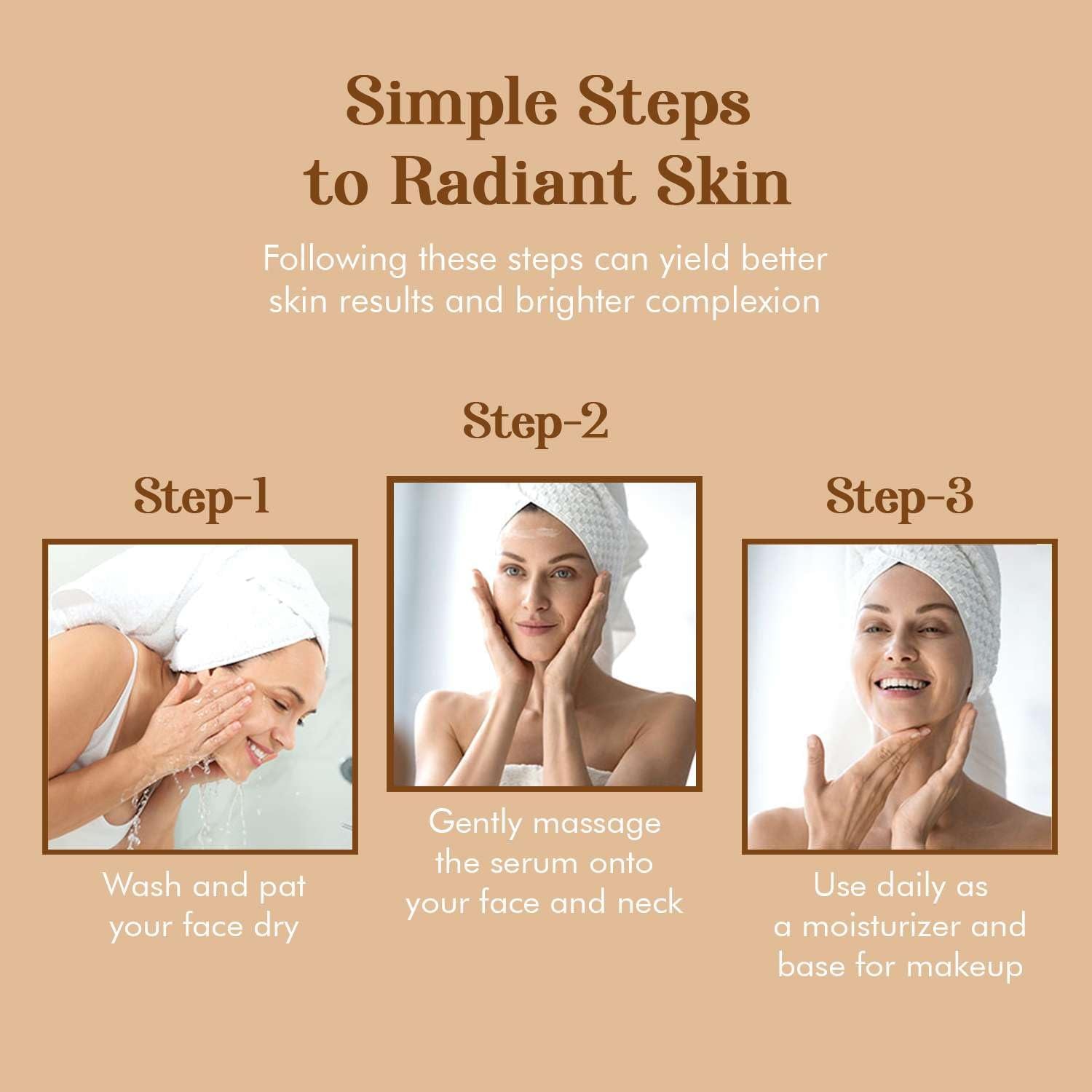 RevitaLux Vitamin C & Ceramides Brightening Face Serum – 2 fl. oz | Hydrating & Anti-Aging Korean Skincare for Radiant, Smooth Skin