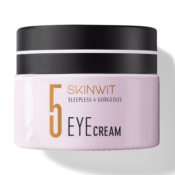 Skinwit Sleepless & Gorgeous 5 Eye Cream – 20ml | Advanced Anti-Aging & Depuffing Eye Treatment