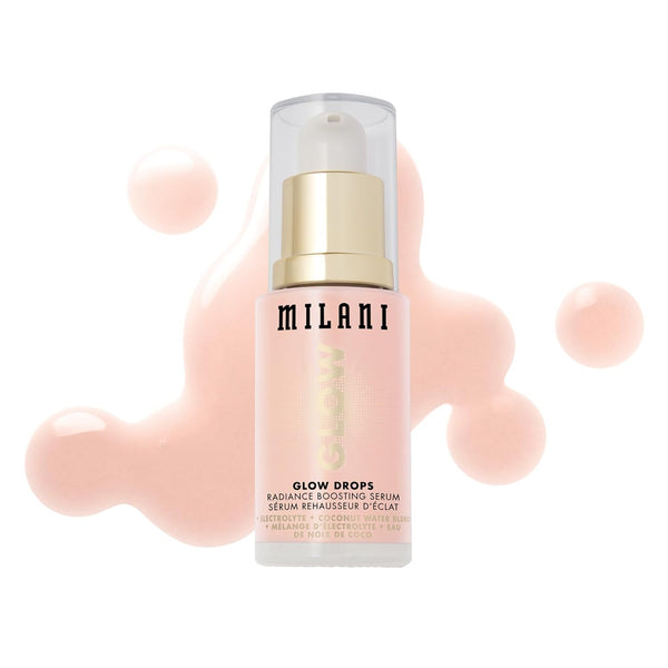 Milani Glow Drops Radiance Boosting Serum – 30ml | Hydrating, Dewy & Radiant Glow