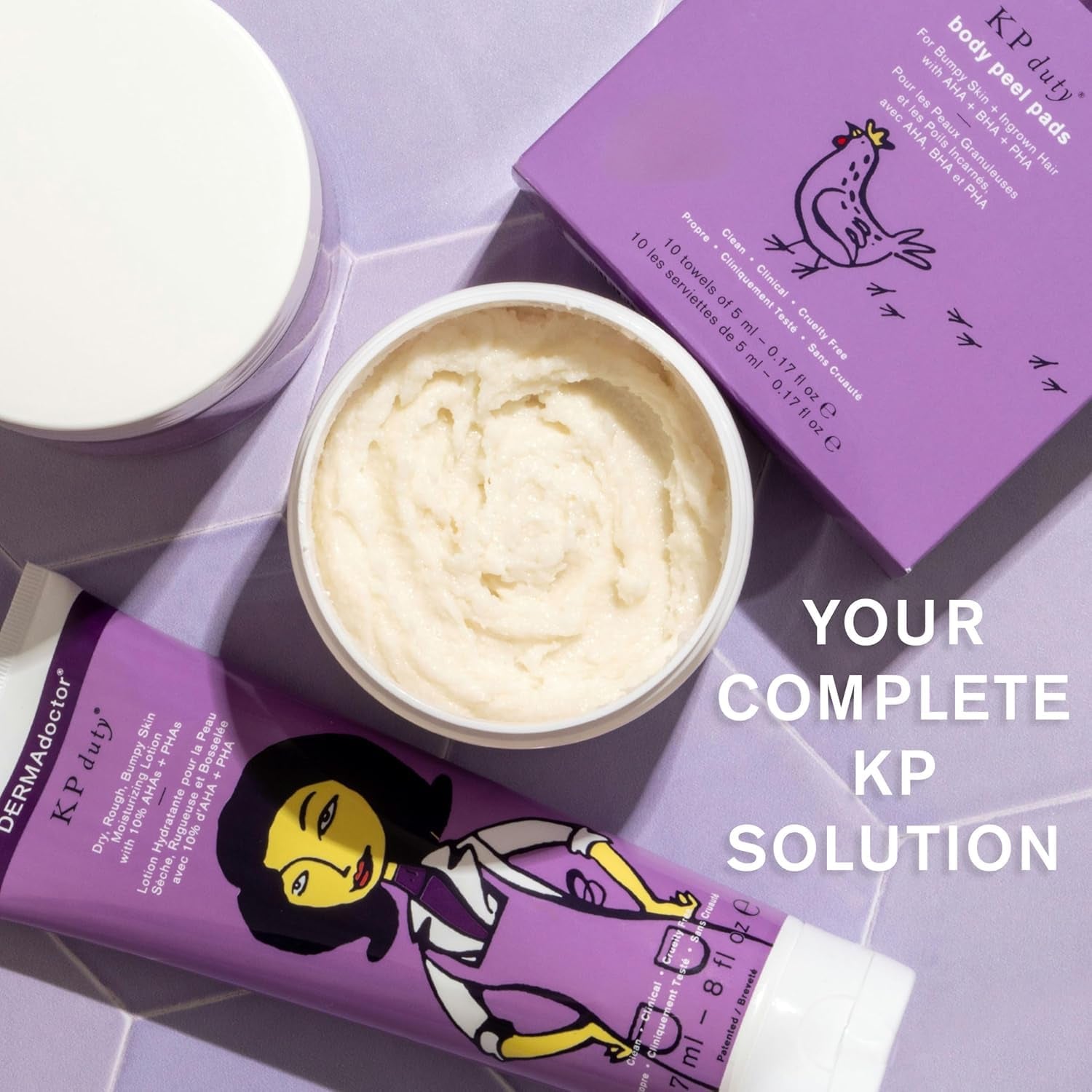 DERMAdoctor KP Duty Body Scrub 10% AHAs + PHAs - 237ml