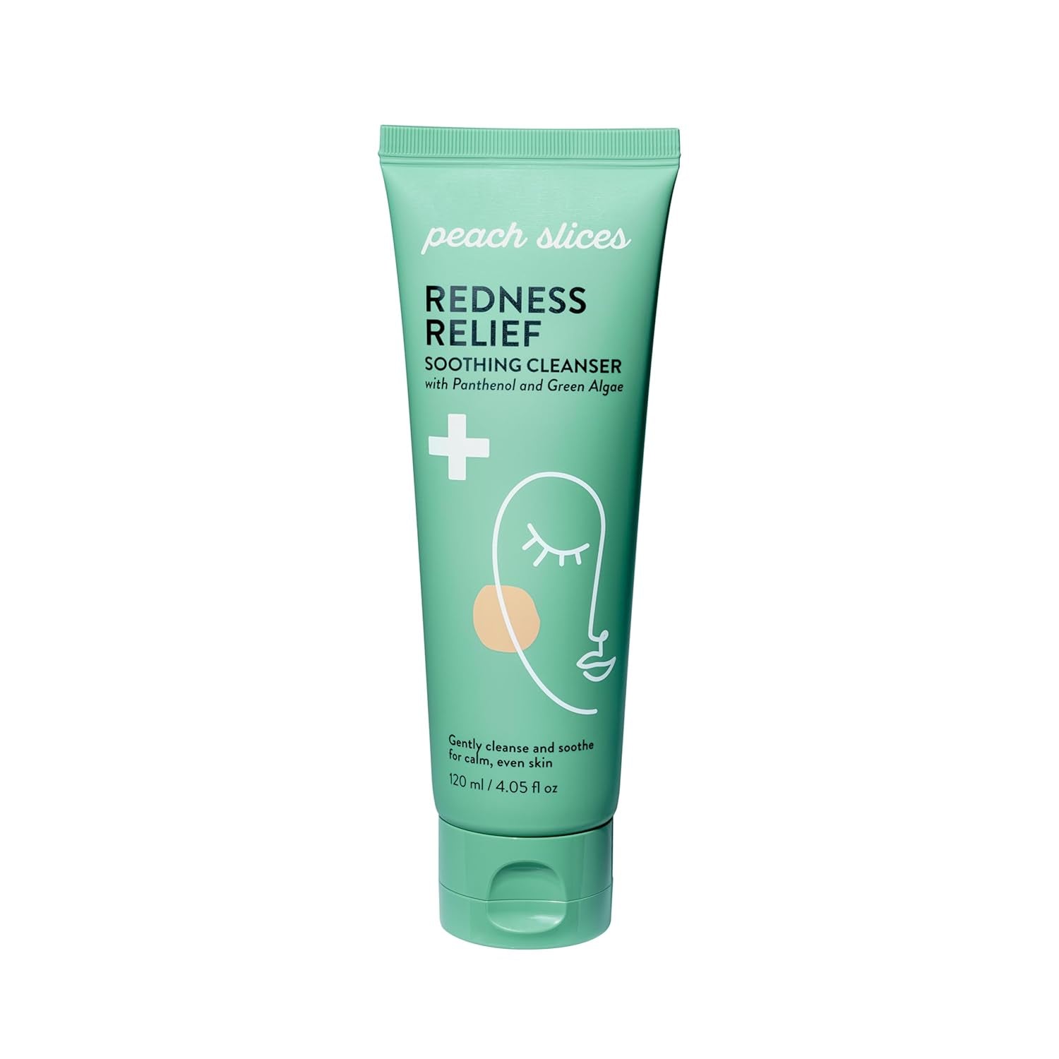 Peach Slices Redness Relief Soothing Cleanser – 120ml | Gentle, Calming Cleanser for Sensitive Skin