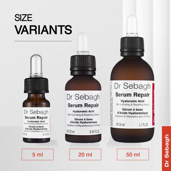 Dr Sebagh Serum Repair – 50ml | Intensive Hydrating & Anti-Wrinkle Serum with Hyaluronic Acid