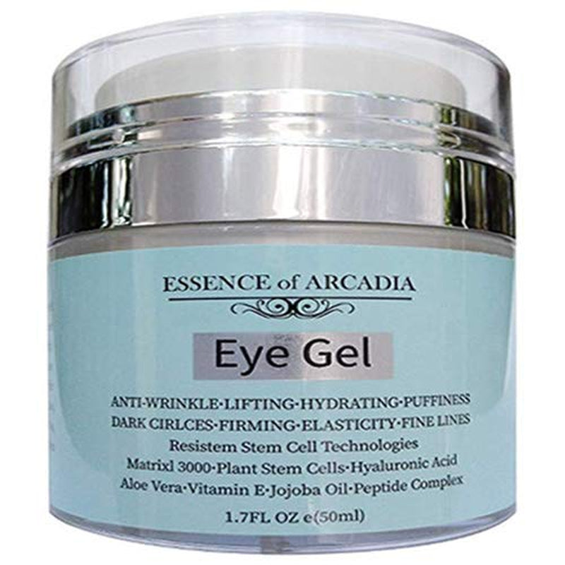 Essence of Arcadia Eye Gel – 50ml | Anti-Aging, Hydrating Treatment for Dark Circles, Puffiness & Fine Lines