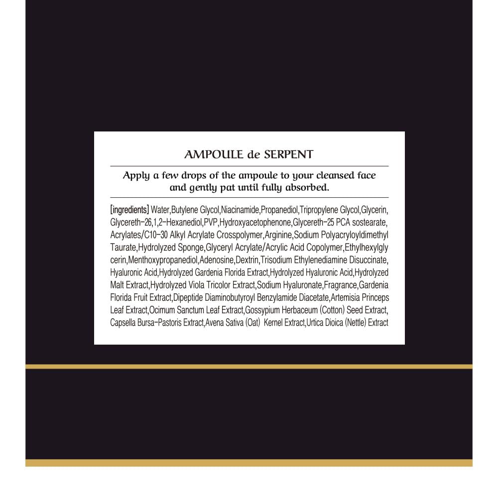 CHALLANS de PARIS Ampoule de Serpent - 30ml