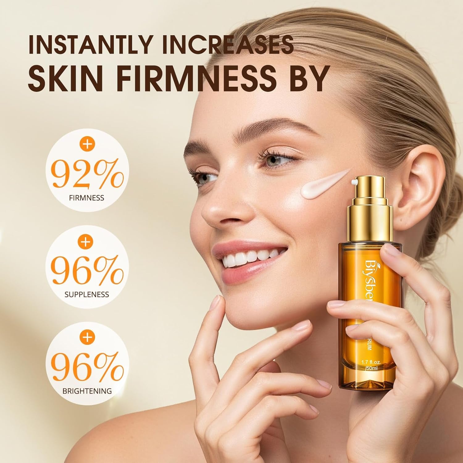 Retinol Collagen Serum for Face: anti Aging & anti Wrinkle Repair Serum with Boost Hydration Formula - Day/Night Facial Firming Neck Plump Skin Care for Women/Men(1.70 Fl Oz)