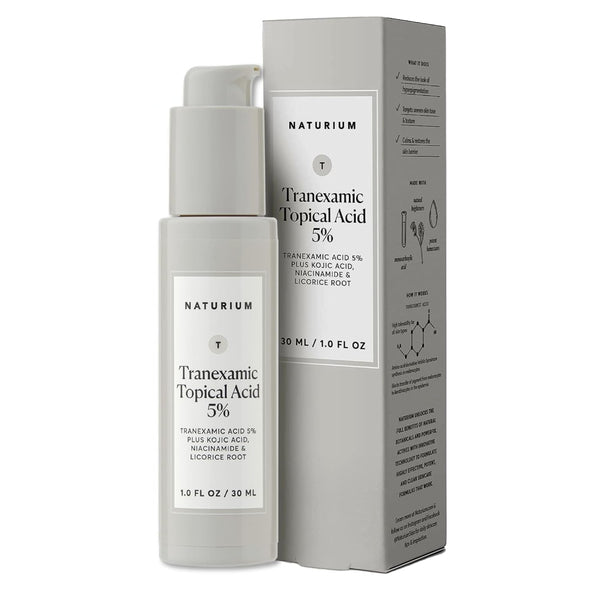 Naturium Tranexamic Topical Acid 5% Serum – 30ml | Brightening & Tone-Correcting Treatment for Discolouration & Hyperpigmentation