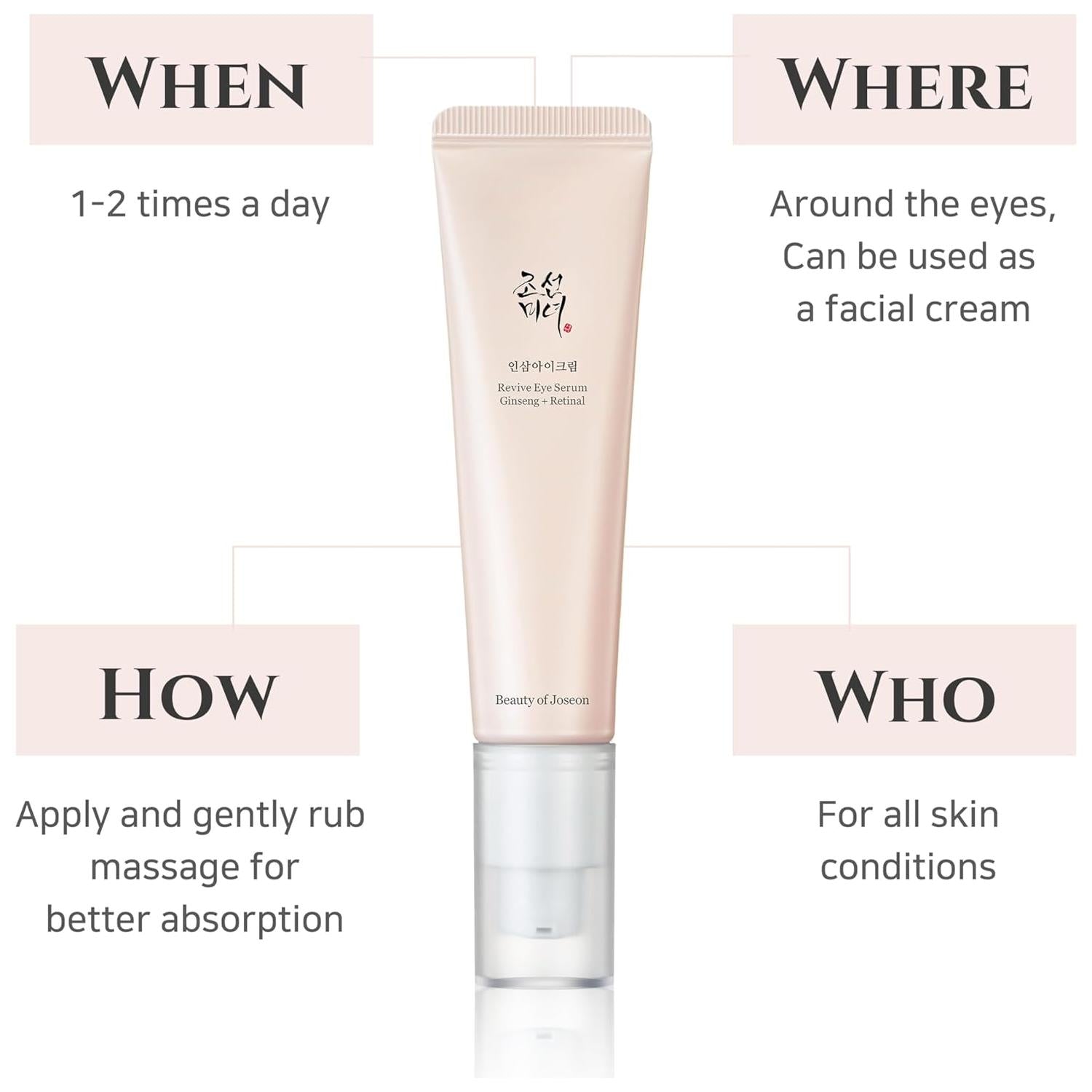 Beauty of Joseon Revive Eye Serum - 30ml