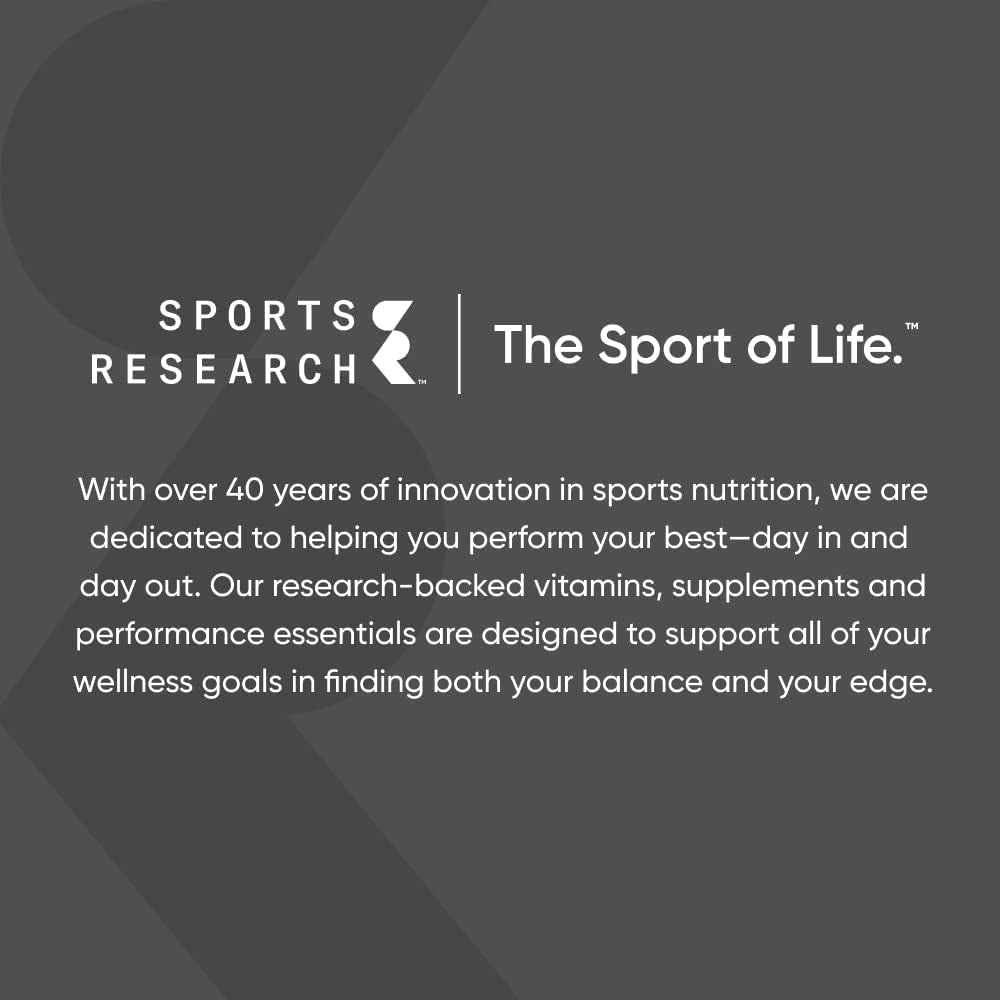Sports Research® Vitamin D3 – 360 Softgels | 2000 IU Daily Support for Bone, Immune & Mood Health