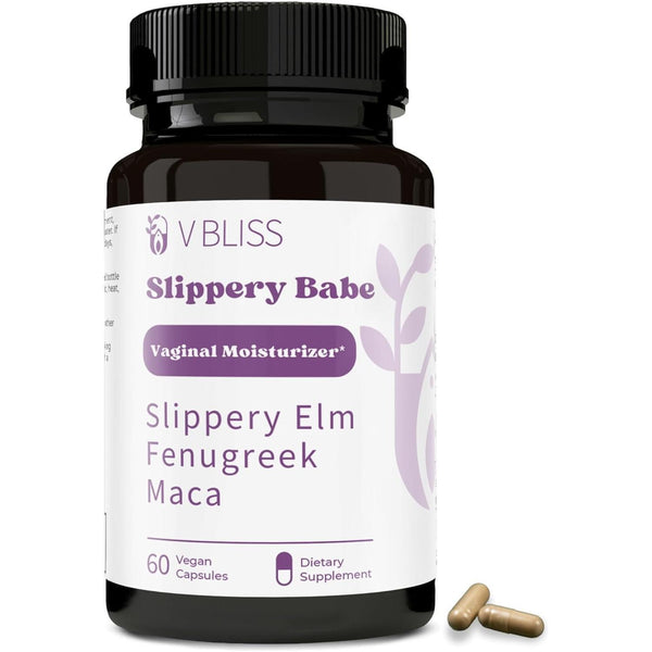 V Bliss Slippery Babe Vaginal Moisture – 60 Capsules | Fast-Acting Natural Hydration Support