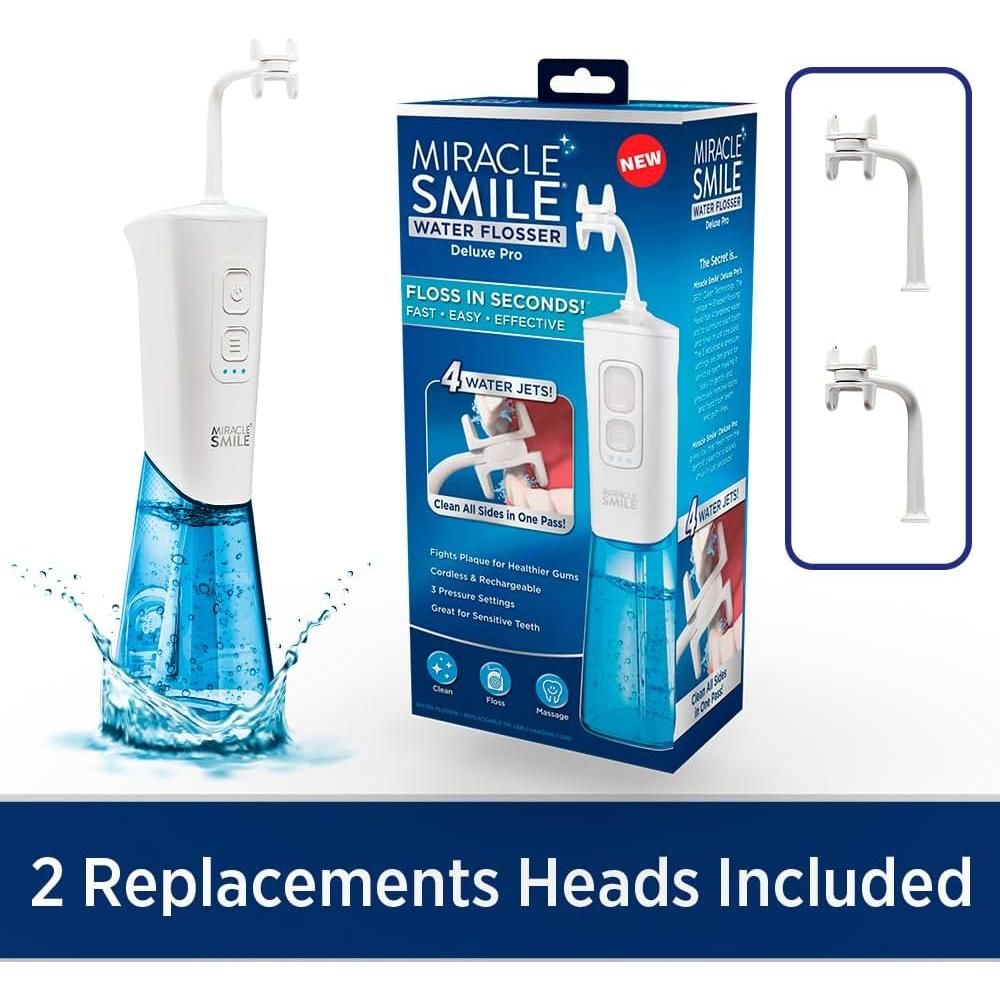 Ontel Miracle Smile Deluxe Pro Water Flosser