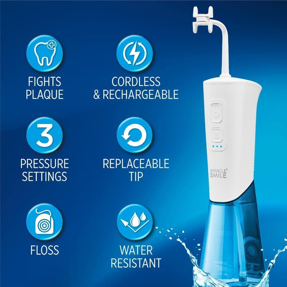 Ontel Miracle Smile Deluxe Pro Water Flosser