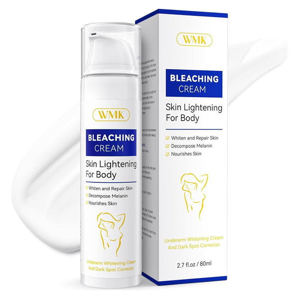 WMK Bleaching Cream – Skin Lightening For Body  -2.7 fl oz - (80ml)
