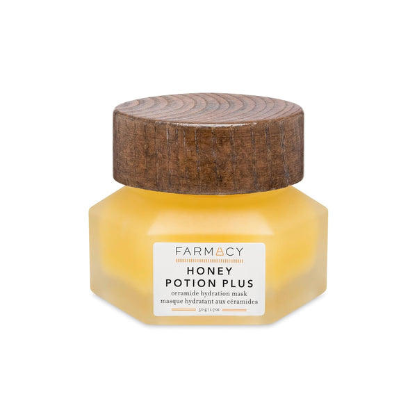 Hydrating Face Mask - Honey Potion plus Nourishing Skincare Facial Mask with Niacinamide, Ceramides + Pro-Vitamin B5 to Protect + Replenish Moisture Barrier (50G)