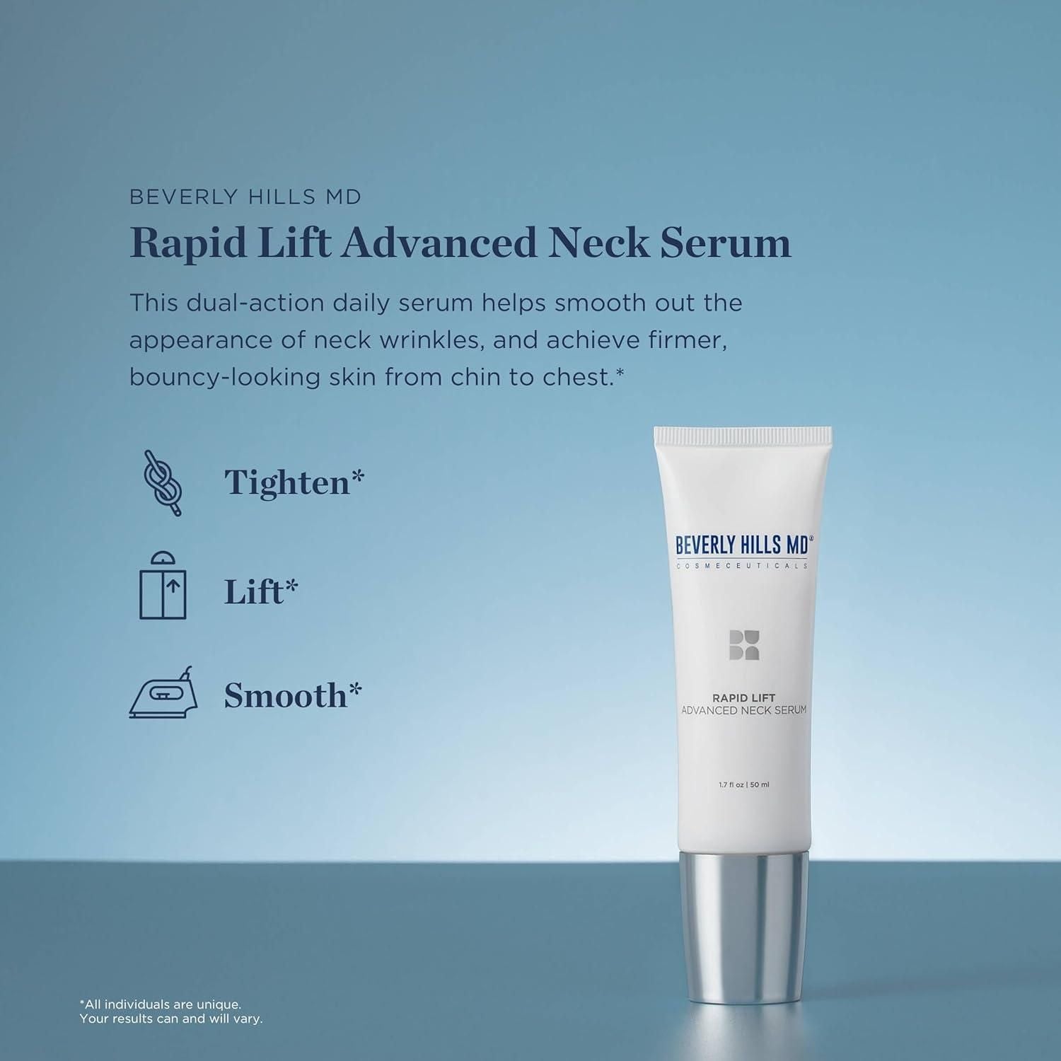 Beverly Hills MD Rapid-Lift Advanced Neck Serum - 50ml