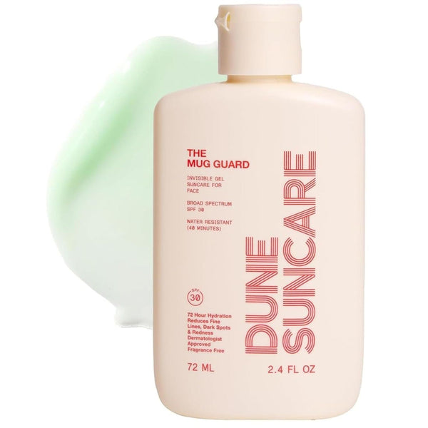 Dune The Mug Guard SPF 30 – 72ml | Invisible, Hydrating Gel Sunscreen