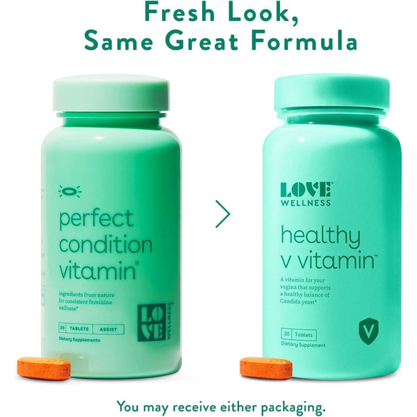 Love Wellness V Vitamin Feminine Balance (30 Capsules) - Glam Global UKLove Wellness