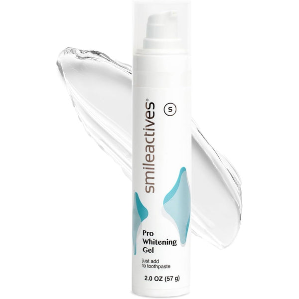 Smileactives Pro Whitening Gel – 60ml | Fast-Acting Hydrogen Peroxide Teeth Whitener